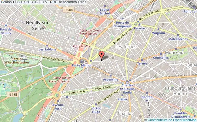 plan association Les Experts Du Verre Paris