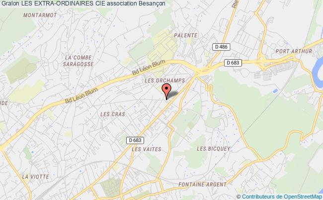 plan association Les Extra-ordinaires Cie Besançon