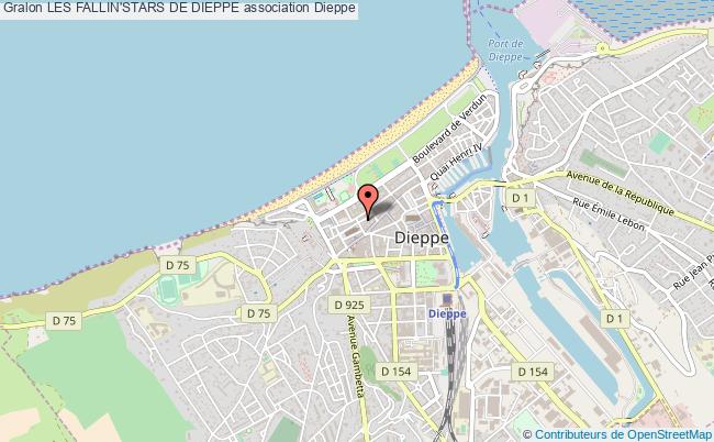 plan association Les Fallin'stars De Dieppe Dieppe