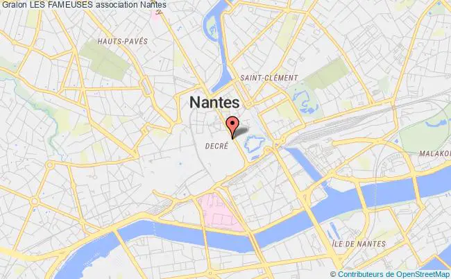plan association Les Fameuses Nantes