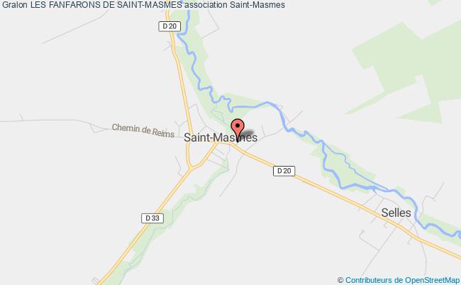 plan association Les Fanfarons De Saint-masmes Saint-Masmes