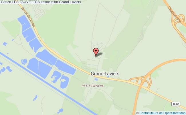 plan association Les Fauvettes Grand-Laviers