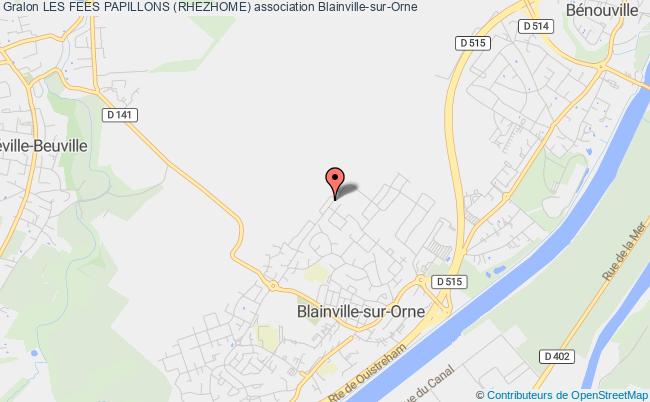 plan association Les Fees Papillons (rhezhome) Blainville-sur-Orne