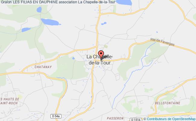 plan association Les Filias En Dauphine Chapelle-de-la-Tour