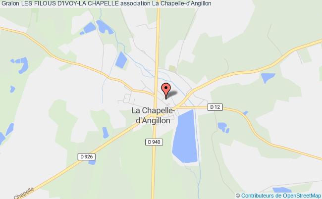 plan association Les Filous D'ivoy-la Chapelle La    Chapelle-d'Angillon