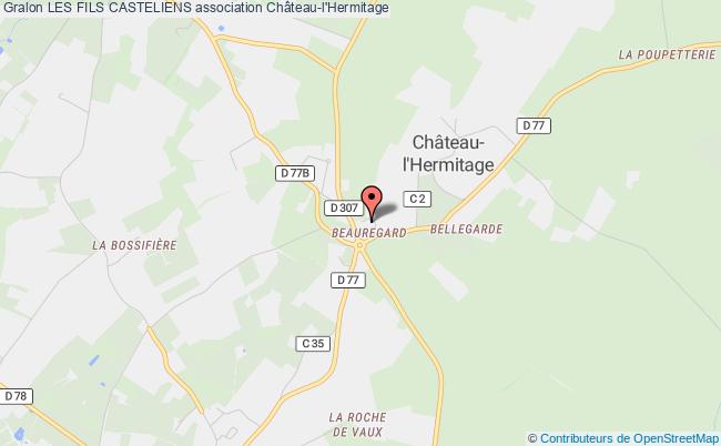 plan association Les Fils Casteliens Château-l'Hermitage