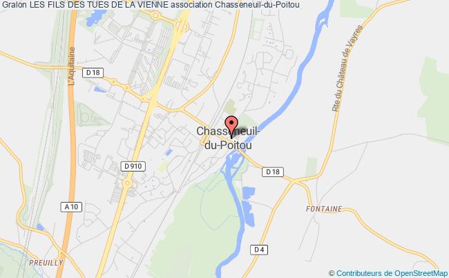 plan association Les Fils Des Tues De La Vienne Chasseneuil-du-Poitou