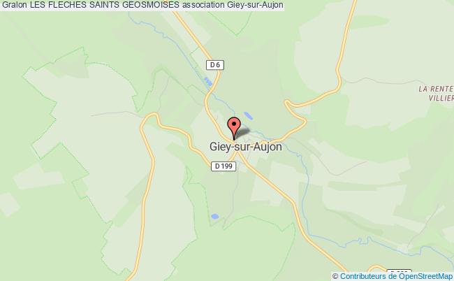 plan association Les Fleches Saints Geosmoises Giey-sur-Aujon