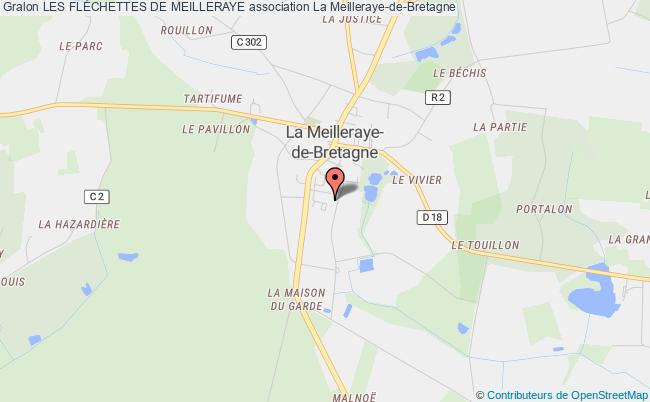 plan association Les FlÉchettes De Meilleraye Meilleraye-de-Bretagne