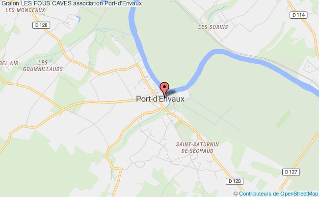 plan association Les Fous Caves Port-d'Envaux