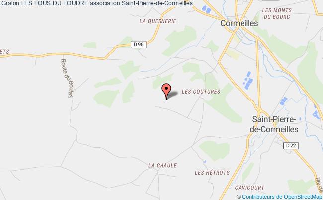 plan association Les Fous Du Foudre Saint-Pierre-de-Cormeilles