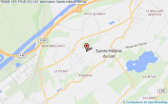 plan association Les Fous Du Lac Sainte-Hélène-du-Lac