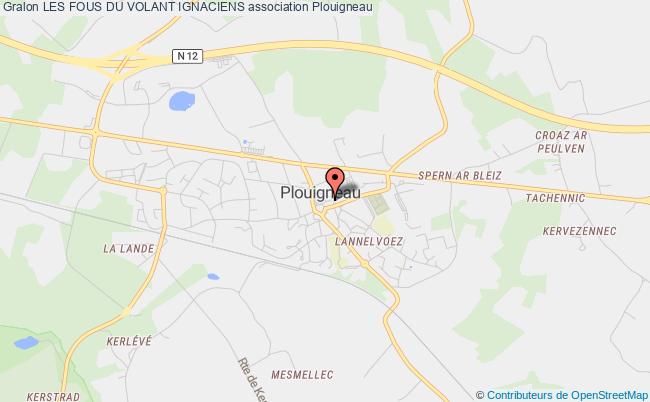 plan association Les Fous Du Volant Ignaciens Plouigneau