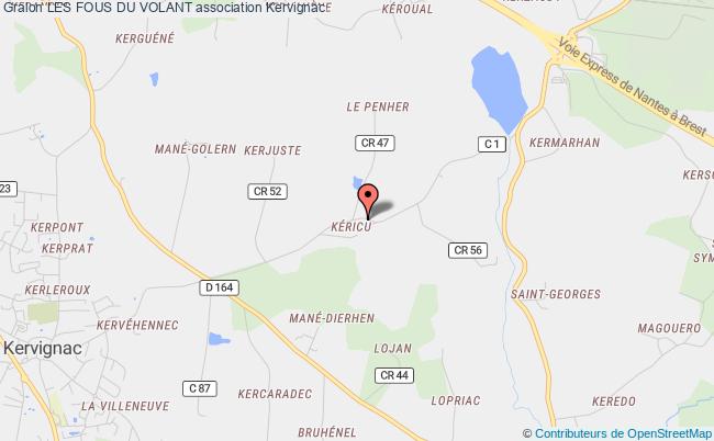 plan association Les Fous Du Volant Kervignac