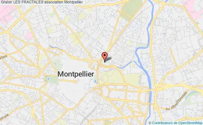 plan association Les Fractales Montpellier