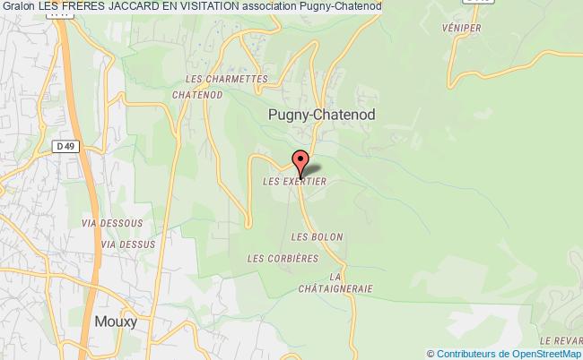 plan association Les Freres Jaccard En Visitation Pugny-Chatenod