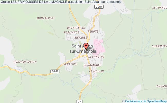 plan association Les Frimousses De La Limagnole Saint-Alban-sur-Limagnole