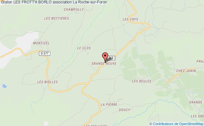 plan association Les Frott'a Borlo La    Roche-sur-Foron