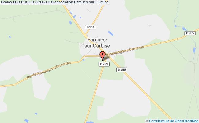 plan association Les Fusils Sportifs Fargues-sur-Ourbise