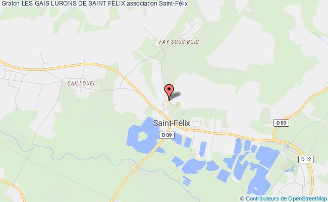 plan association Les Gais Lurons De Saint FÉlix Saint-Félix