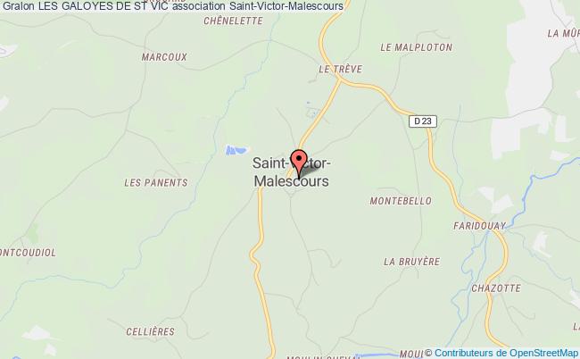 plan association Les Galoyes De St Vic Saint-Victor-Malescours