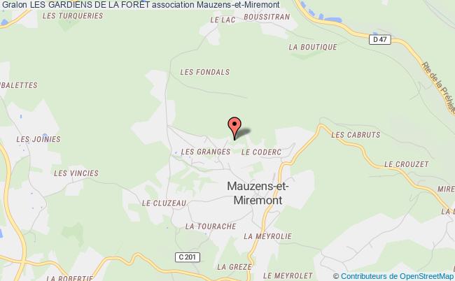 plan association Les Gardiens De La ForÊt 