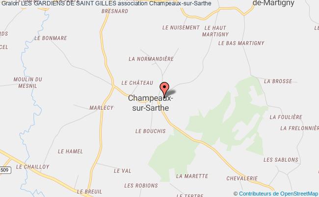 plan association Les Gardiens De Saint Gilles Champeaux-sur-Sarthe