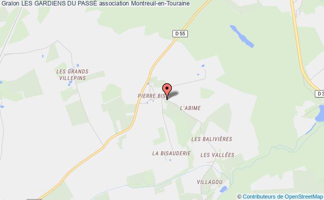 plan association Les Gardiens Du PassÉ Montreuil-en-Touraine