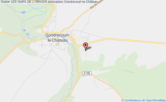 plan association Les Gars De L'ornois Gondrecourt-le-Château
