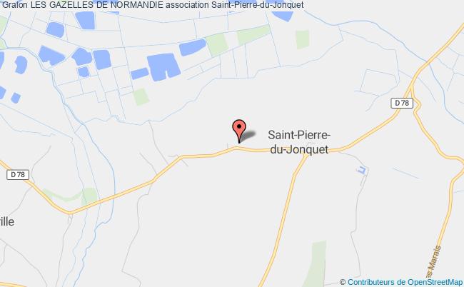 plan association Les Gazelles De Normandie Saint-Pierre-du-Jonquet