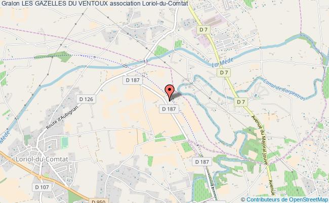 plan association Les Gazelles Du Ventoux Loriol-du-Comtat