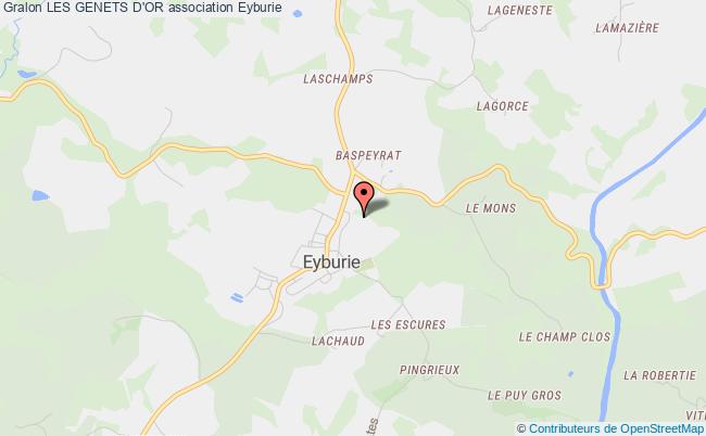 plan association Les Genets D'or Eyburie