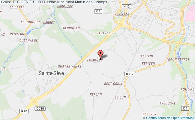 plan association Les GenÊts D'or Saint-Martin-des-Champs