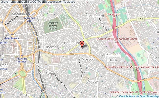 plan association Les Geoles Occitanes Toulouse