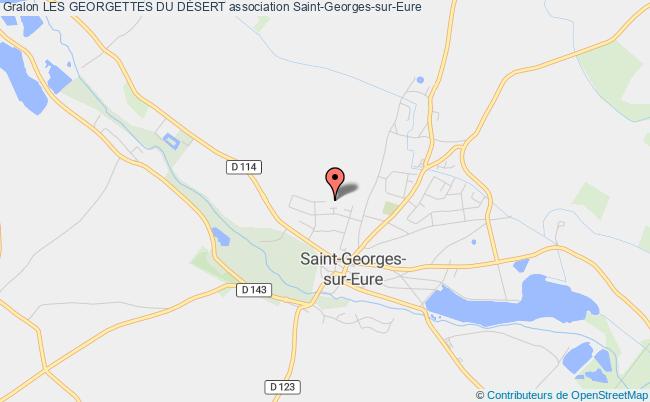 plan association Les Georgettes Du DÉsert Saint-Georges-sur-Eure
