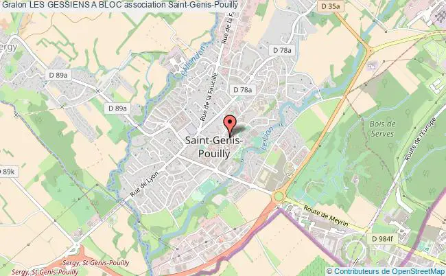 plan association Les Gessiens A Bloc Saint-Genis-Pouilly
