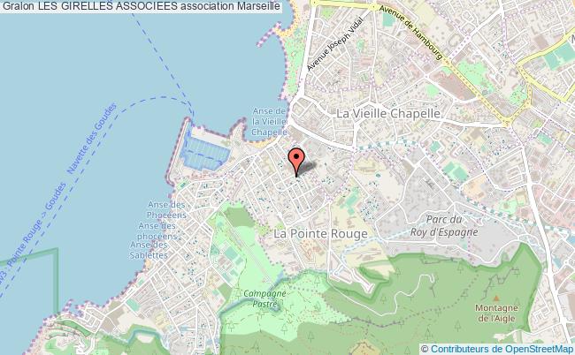 plan association Les Girelles Associees Marseille