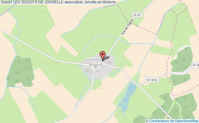plan association Les Godots De Jonvelle Jonville-en-Woëvre