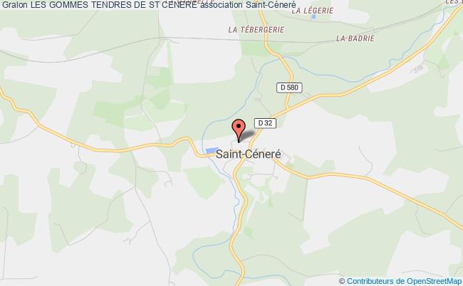 plan association Les Gommes Tendres De St Cenere Saint-Céneré