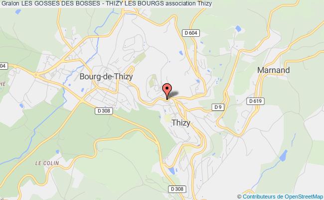 plan association Les Gosses Des Bosses - Thizy Les Bourgs Thizy-les-Bourgs