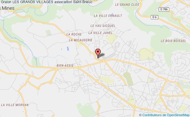 plan association Les Grands Villages Saint-Brieuc