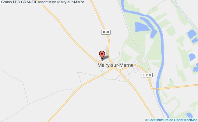 plan association Les Grantil Mairy-sur-Marne
