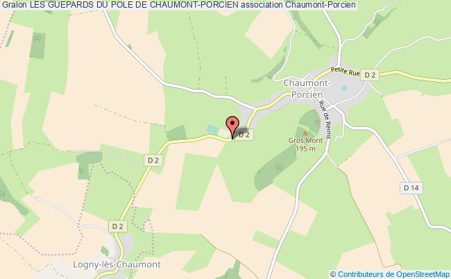 plan association Les Guepards Du Pole De Chaumont-porcien Chaumont-Porcien