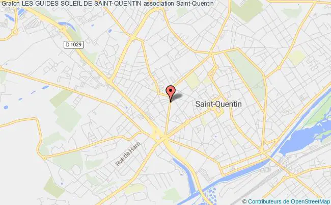 plan association Les Guides Soleil De Saint-quentin Saint-Quentin