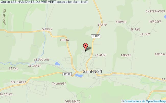 plan association Les Habitants Du Pre Vert Saint-Nolff