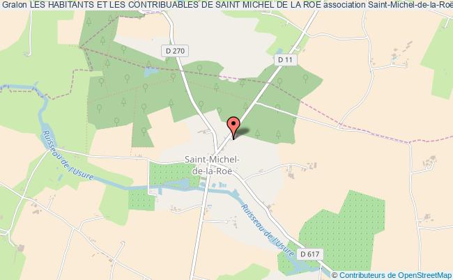 plan association Les Habitants Et Les Contribuables De Saint Michel De La Roe Saint-Michel-de-la-Roë