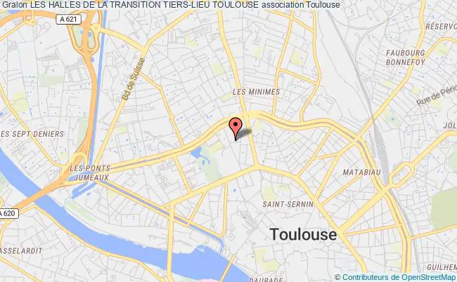 plan association Les Halles De La Transition Tiers-lieu Toulouse Toulouse