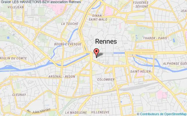 plan association Les Hannetons Bzh Rennes
