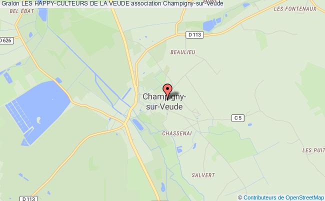 plan association Les Happy-culteurs De La Veude Champigny-sur-Veude