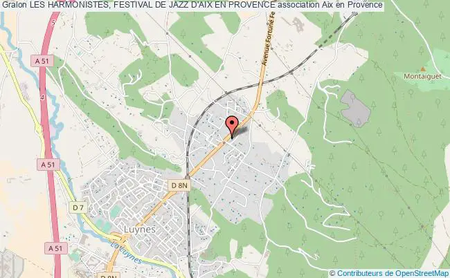 plan association Les Harmonistes, Festival De Jazz D'aix En Provence Aix-en-Provence